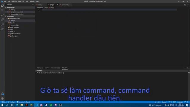 [OLD] Discord.js v13 #2: Setup dotenv & Command Handler смотреть онлайн