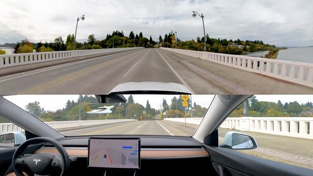 Can FSD 10.2 handle a quick drive in Olympia, WA? смотреть онлайн