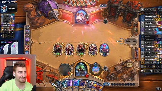 Quest Rogue Rises From Ashes! Broken Interaction Just Happened | Scholomance Academy | Hearthstone смотреть онлайн