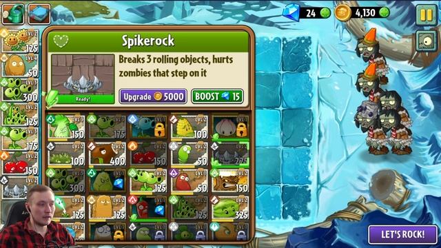 ЛЕДОВЫЕ ПЕЩЕРЫ ► Plants vs. Zombies 2 #19 смотреть онлайн