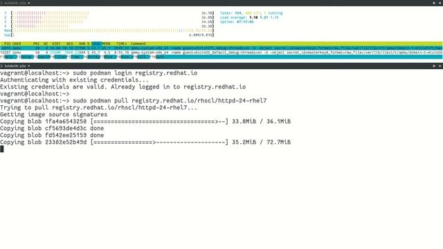 Getting Container Image Using Podman смотреть онлайн