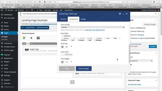 How to Build a Landing Page Using Impreza Theme смотреть онлайн