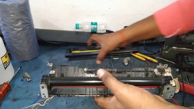 Hp Laserjet 1022, 1020, A2z Model Paper Jam Issue Or Fuser Service Step By Step Dark Black Printing