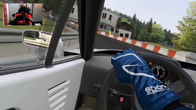 Ferrari F40 ATTACK @ Trento Bondone hill climb! - Assetto VR смотреть онлайн
