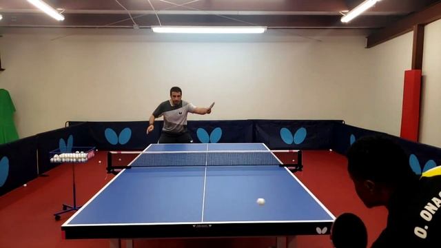 Butterfly Training Tips: 3rd Ball Attack From The Backhand смотреть онлайн