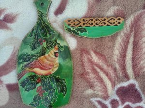 Роспись по дереву- НА ЗАКАЗ  10