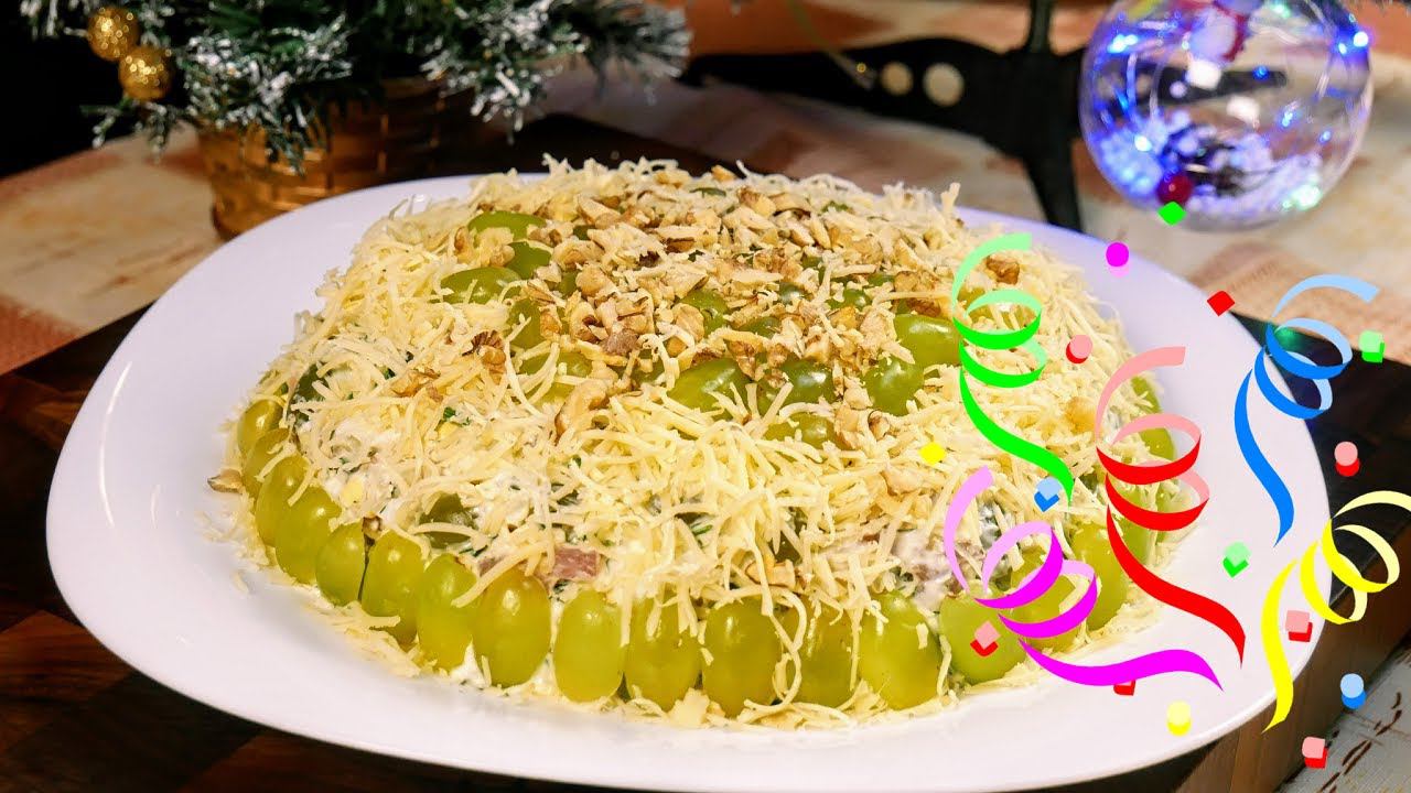 Этот САЛАТ подойдёт на ЛЮБОЙ ПРАЗДНИК. Тиффани. Новогодние салаты, цыганка готовит. смотреть онлайн