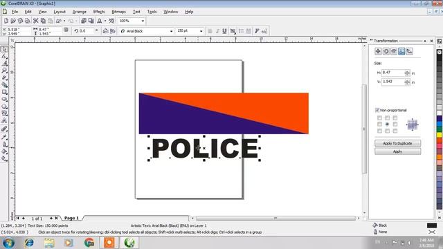 coreldraw x3 1, смотреть онлайн