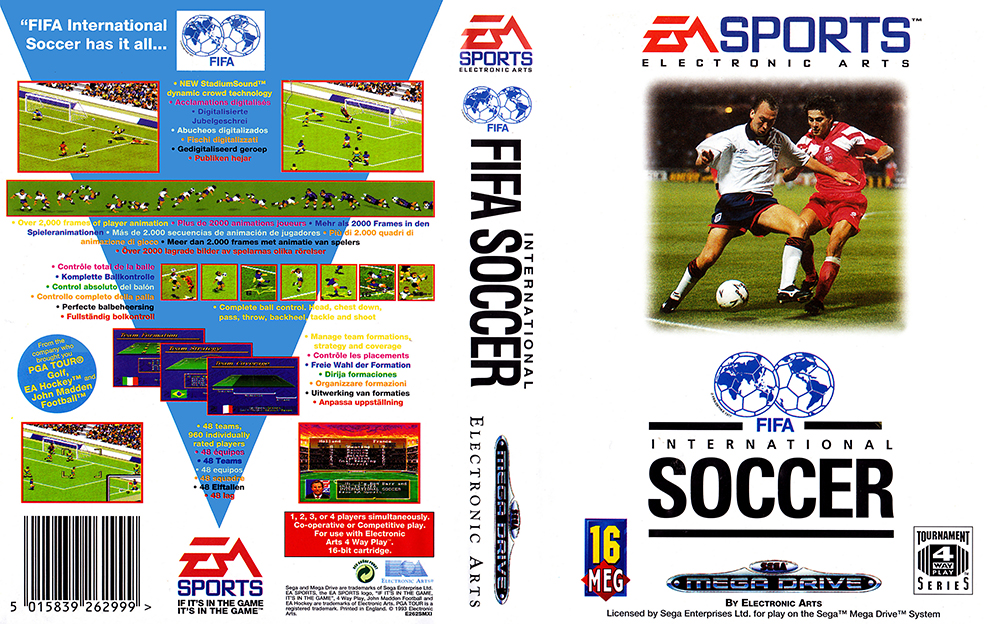 FIFA International Soccer прохождение SEGA смотреть онлайн