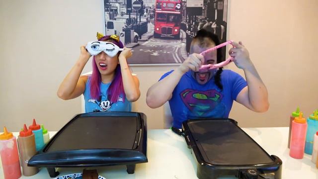 PANCAKE ART CHALLENGE DISNEY! Learn to Draw Genie,Toy Story and More! смотреть онлайн