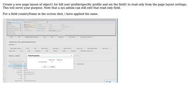 Salesforce: How to make field read only for User and Editable by Apex for Profile? (3 Solutions!!) смотреть онлайн
