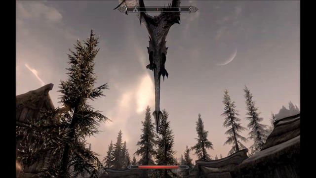 Skyrim - dragons hate morthal смотреть онлайн