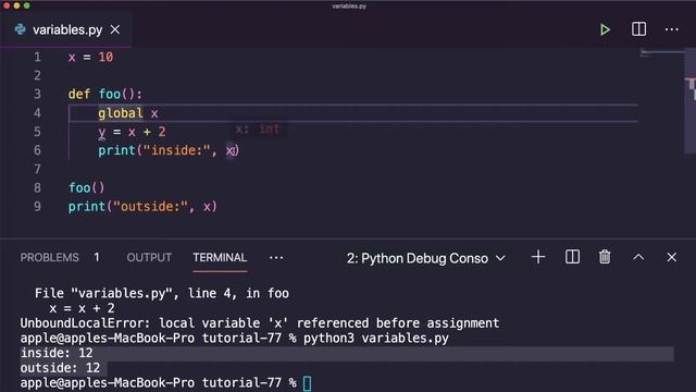 [24] Global, Local, Nonlocal Variables in Python | Python for Beginners смотреть онлайн