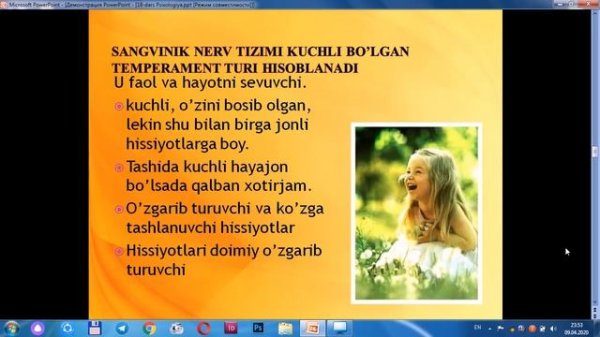 18 dars  Xarakter, temperament va qobiliyatlarni bilishning axamiyati