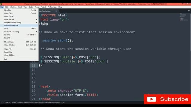 What is session in php | how to start a session in php | Why we use session in php смотреть онлайн