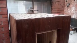 Каптильня холодного-горячего копчения