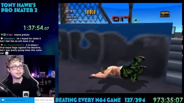 Beating EVERY N64 Game - Tony Hawk's Pro Skater 2 (127/394) смотреть онлайн