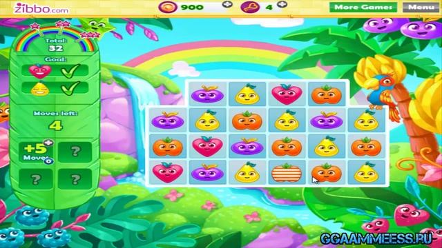 Онлайн игры Фрукты Лихорадка мира Fruit Fever World смотреть онлайн