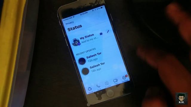 Iphone Me Whatsapp Status Kaise Lagaye | How To Set Whatsapp Status In Iphone смотреть онлайн
