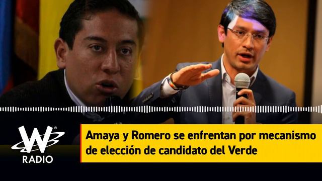 Amaya y Romero se enfrentan por mecanismo de elección de candidato del partido Alianza Verde смотреть онлайн