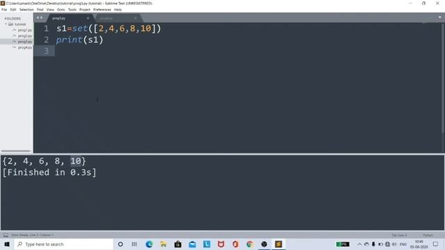 #21 How to use Set in Python |Part-1|Python Tutorial for Beginners[From Scratch]|Python Tutorial смотреть онлайн