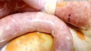 Купаты. Как набить череву фаршем без мясорубки.