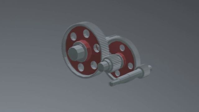 Разборка редуктора 3D. Demolition Gear