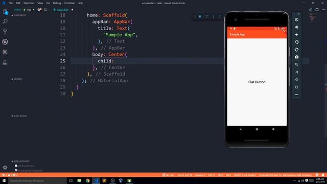 Buttons Widgets In Flutter | Flat And Raised Button | In Hindi By Desi Programmer смотреть онлайн