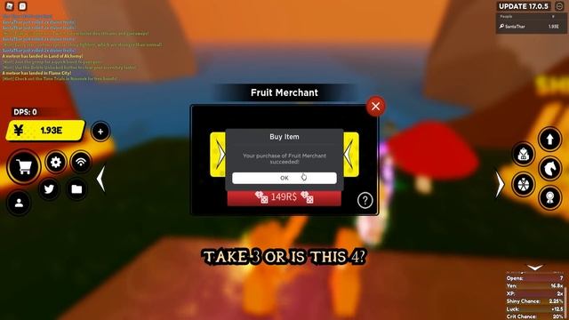 Risk And Reward-Anime Fighters Simulator Roblox смотреть онлайн