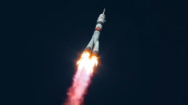 Пуск и стыковка ракеты-носителя 