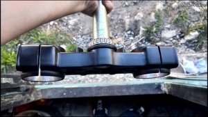 [Garage] Замена подшипников в Рулевой Honda CR250R
