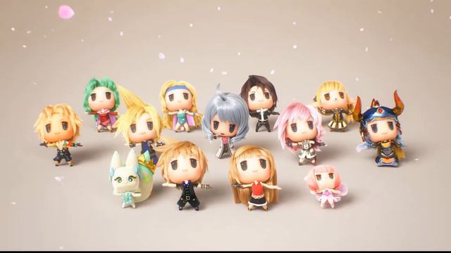 WORLD OF FINAL FANTASY - Anime Cut Scene Video | End Dance Scene смотреть онлайн