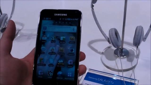 Samsung Galaxy S WiFi 5.0 Hands-On смотреть онлайн