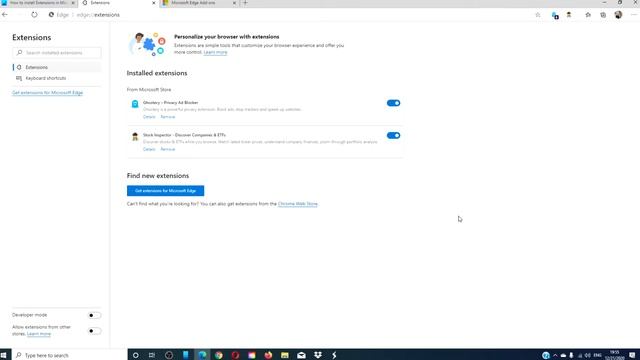 How to install Chrome Extensions on Microsoft Edge browser смотреть онлайн