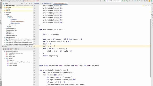 DP problem - Fibonacci series by fold() Kotlin Code Snippet (5-10 mins) смотреть онлайн