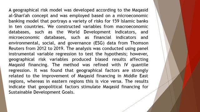 The Effect of Geographical Factors on Islamic Banking Sustainability Performance An Instrumental AE смотреть онлайн