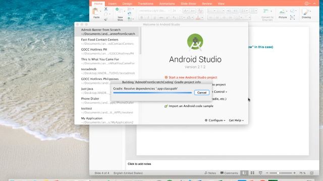 Adding Admob Banner into Android Studio without using Activity Template - Step by Step смотреть онлайн