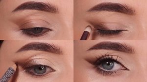 ТЫ СМОЖЕШЬ! Стрелки для нависшего века / Растушёванная стрелка тенями пошагово  для начинающих