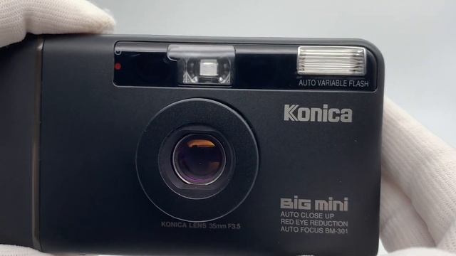 Konica Big mini BM-301 Black Point & Shoot Film Camera 1700023 смотреть онлайн