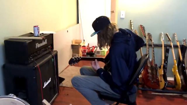 Yamaha APX 500 Accoustic Amplified, Randall 1503 Head and Marshall Cab смотреть онлайн