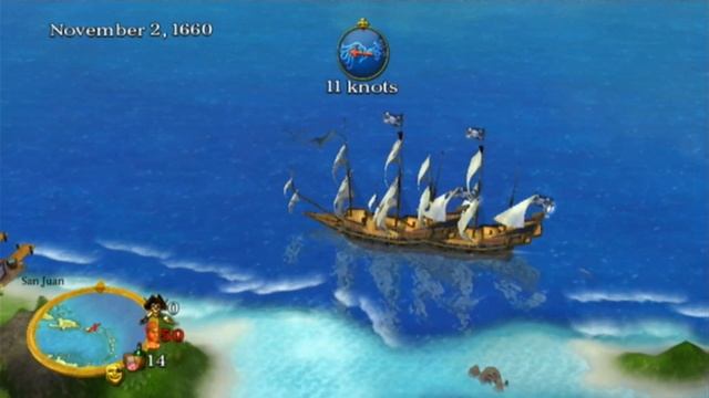 Sid Meier's Pirates! ... (Wii) Gameplay смотреть онлайн