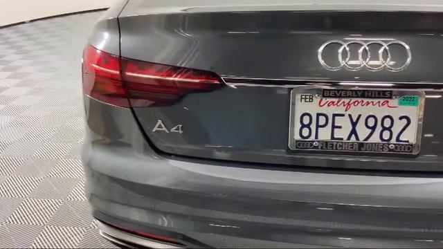 2020 Audi A4 Sedan Premium Plus 45 TFSI quattro Beverly Hills Los Angeles West Hollywood Studio смотреть онлайн