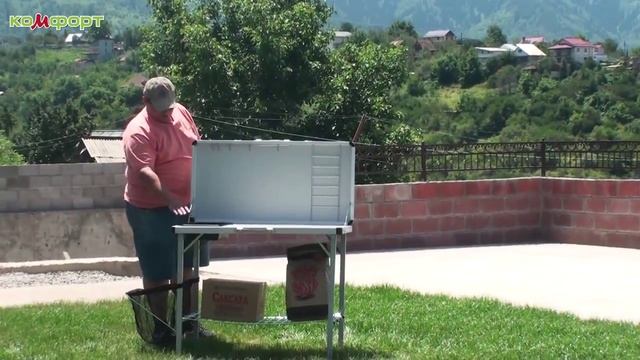 Обзор раскладного стола для пикника Canadian camper смотреть онлайн