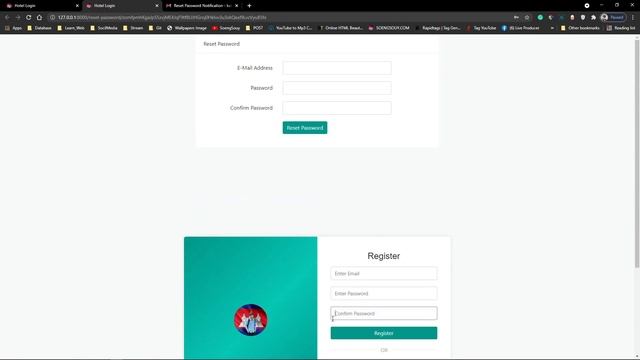 Create forgot and reset password Laravel 8 | Hotel Management смотреть онлайн