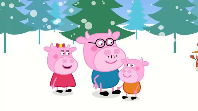 Incredible Cow Family EP4 | Increadible Kids Take Christmas Gift ! Best Animation Kids 2018 2019 смотреть онлайн