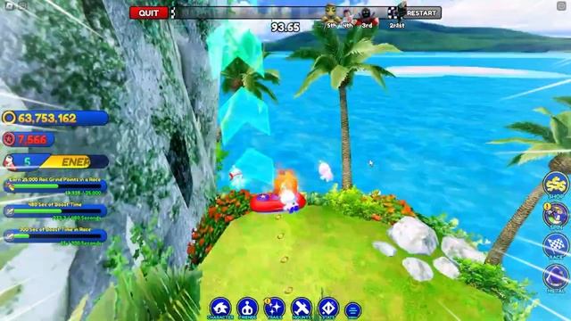 *НЕ КЛЕКБЕЙТ* Я ПРОИГРАЛ 3 РОБУКСА В ГОНКЕ С ДРУЗЬЯМИ! / Соревнование-Гонки Sonic Speed Simulator R смотреть онлайн