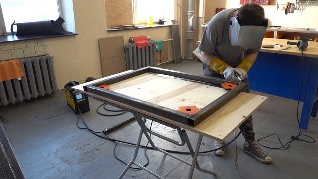 Сварочный стол своими руками и немного про сварку для начинающих смотреть онлайн