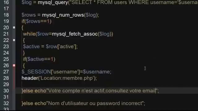 Tutoriel pour apprendre php-mysql(formulaire:inscription-connexion:email de confirmation part3) смотреть онлайн