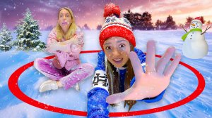 Кто Последний Выйдет из СНЕЖНОГО КРУГА | Челлендж!