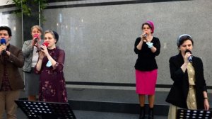 Отче там на кресте Ты отдал мне жизнь Свою. Групповое пениe